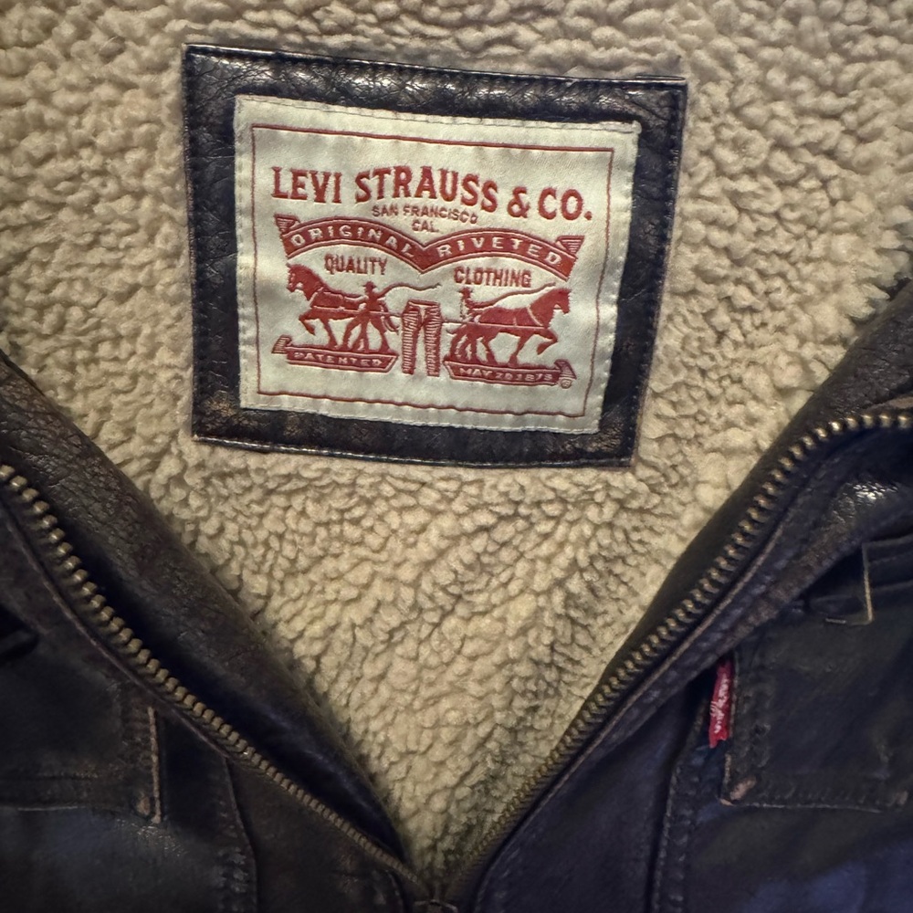 Levi Strauss & Co. Brown Leather Jacket